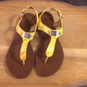 MICHAEL KORS -  Leather sole sandal